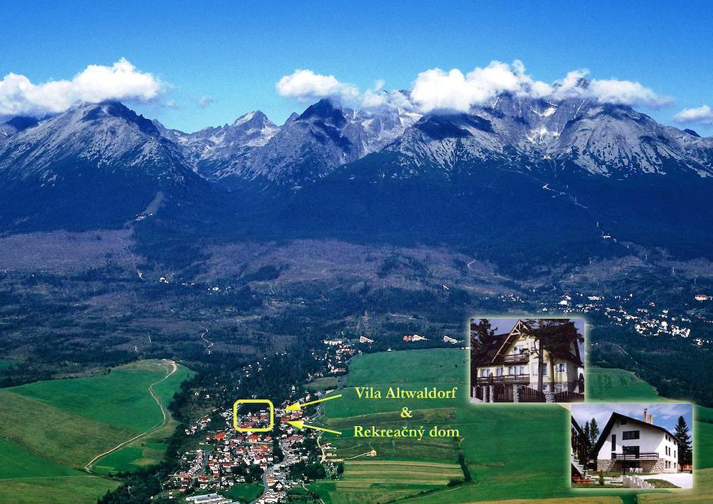 Willa Rekreacny dom Altwaldorf Vysoke Tatry Stará Lesná Zewnętrze zdjęcie